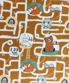 Living In The Underground Organic Cotton | More Sewing