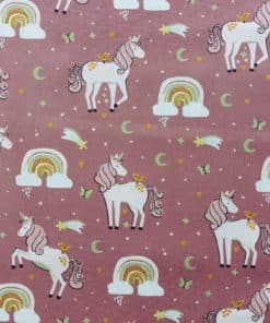 Rainbows and Unicorns Cotton Jersey | More Sewing