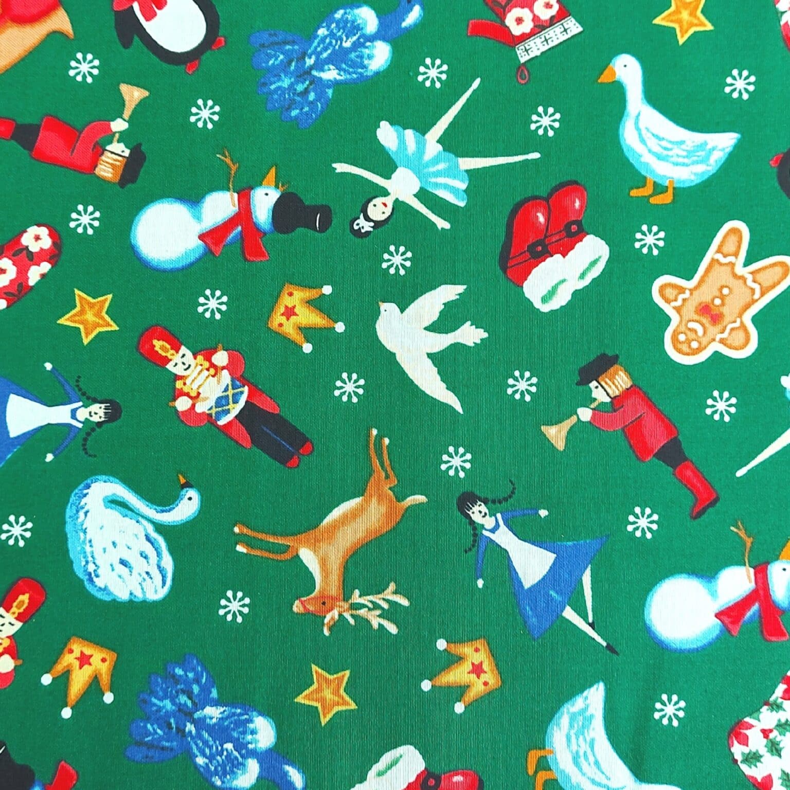 Christmas Motifs Cotton Fabric | More Sewing