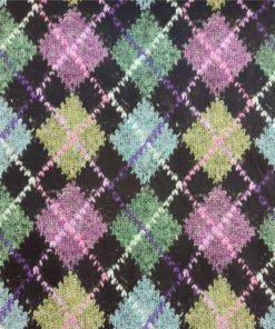 Digital Print Cotton Argyll Stretch Fabric | More Sewing