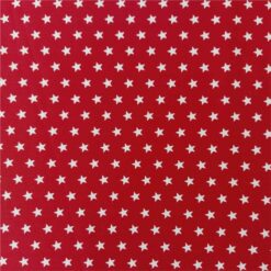Stars on Red Cotton | More Sewing