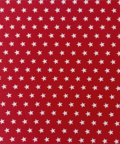 Stars on Red Cotton | More Sewing