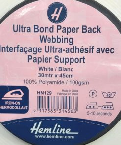 Ultra bond paper back webbing | More Sewing