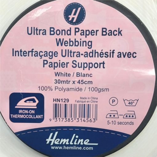 Ultra bond paper back webbing | More Sewing