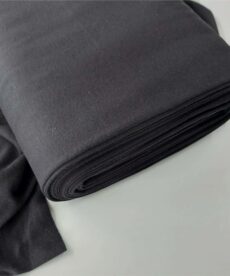 Black Jersey Cuffing | More Sewing