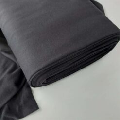 Black Jersey Cuffing | More Sewing