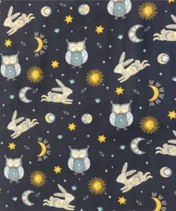 Dreamy Owl Cotton Poplin at More Sewing