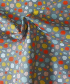 Glitter spots poplin, grey | More Sewing