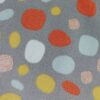 Glitter spots grey poplin cotton fabric at More Sewing