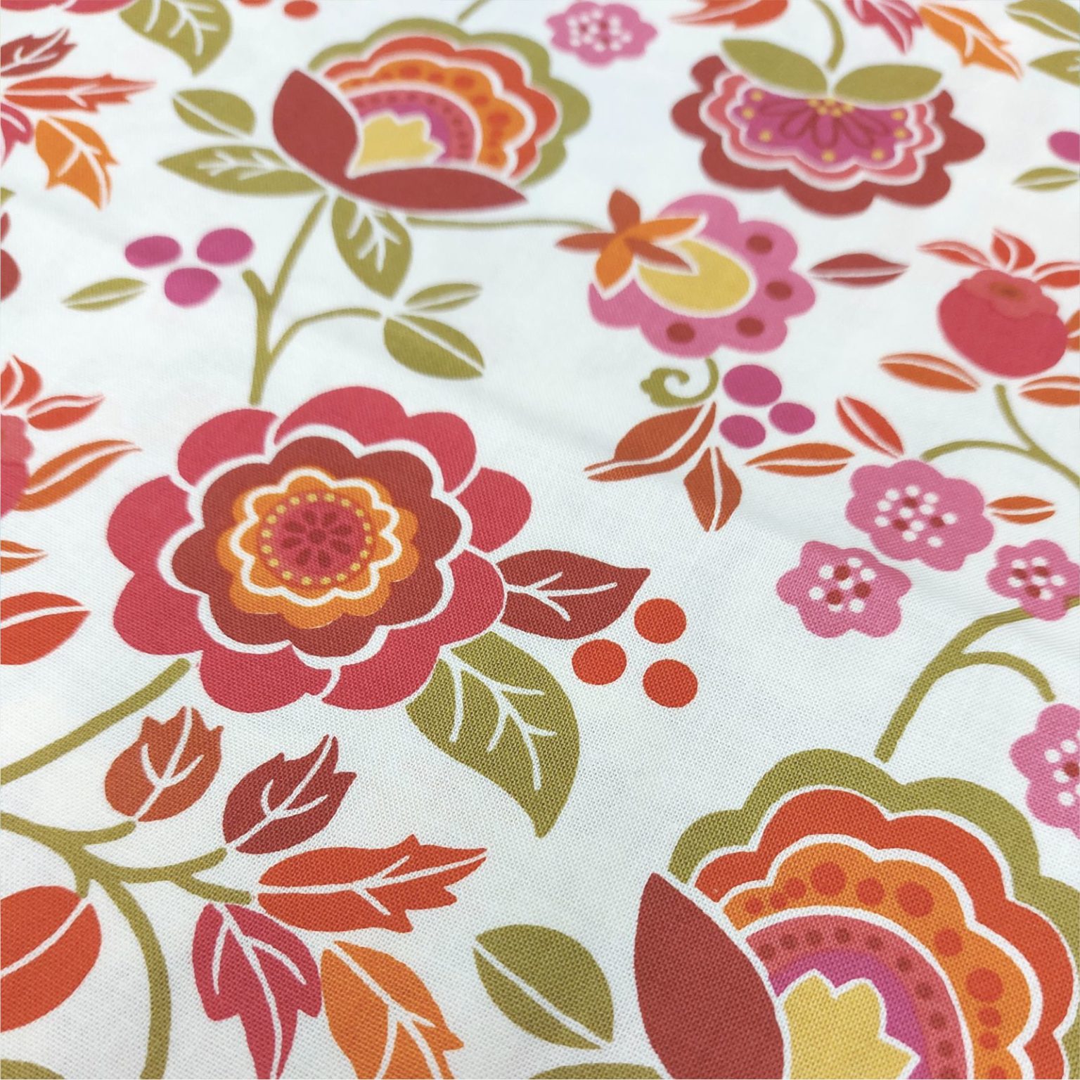 Intrigue Floral Cotton Fabric | More Sewing