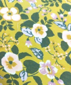 Floral Modal Jersey Fabric at More Sewing