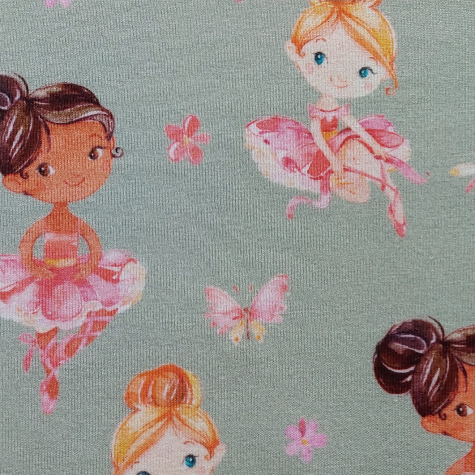 Little Girls Ballet Jersey Fabric at More Sewing