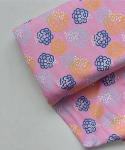pink floral jersey fabric | more Sewing