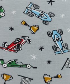 Racing Cars Cotton Jersey Fabric at More Sewing
