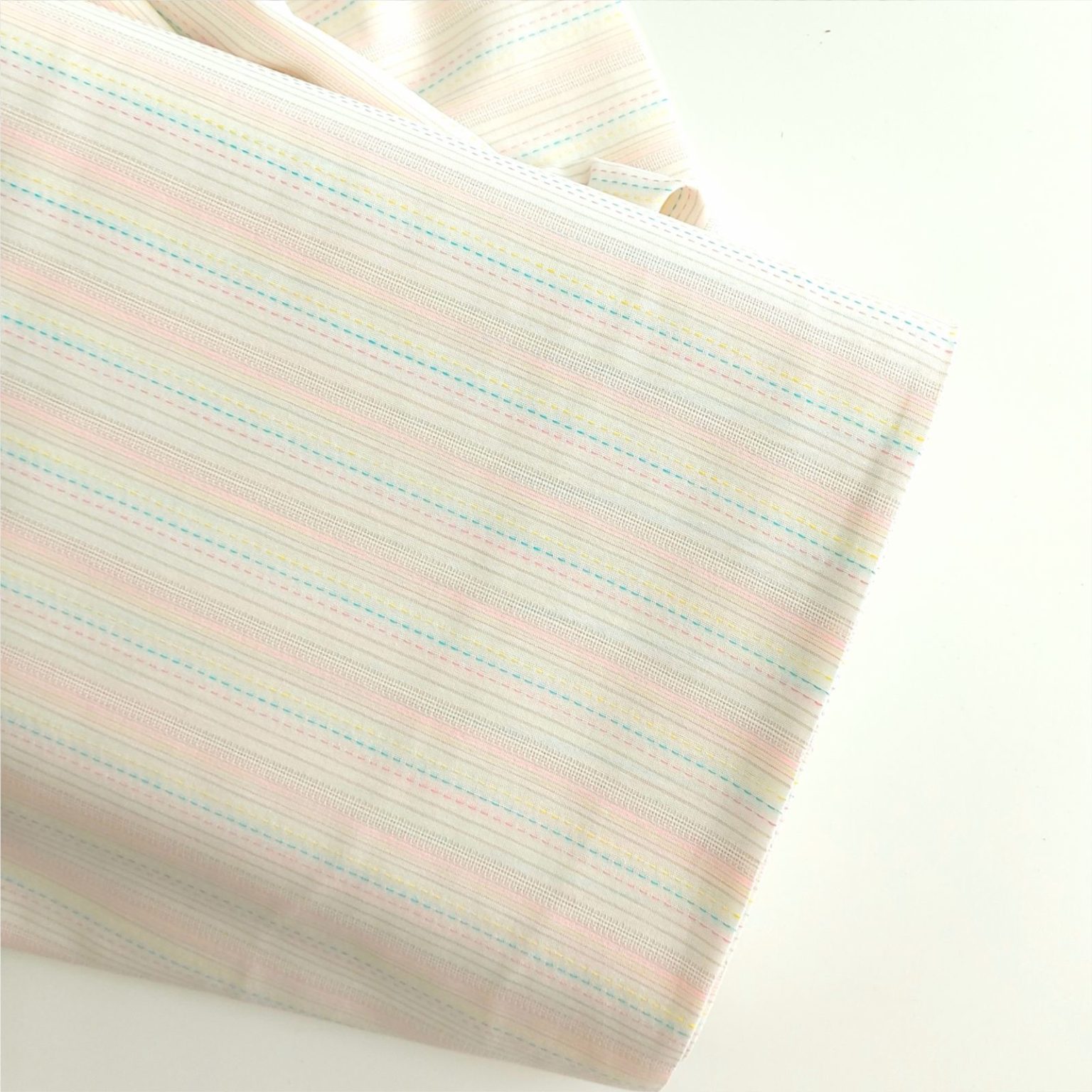 yarn dyed stripe cotton fabric | More Sewing