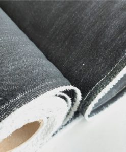 Black canvas denim fabric | More Sewing