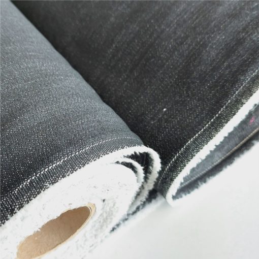 Black canvas denim fabric | More Sewing