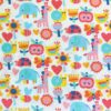 Animal mish mash cotton poplin fabric at More Sewing
