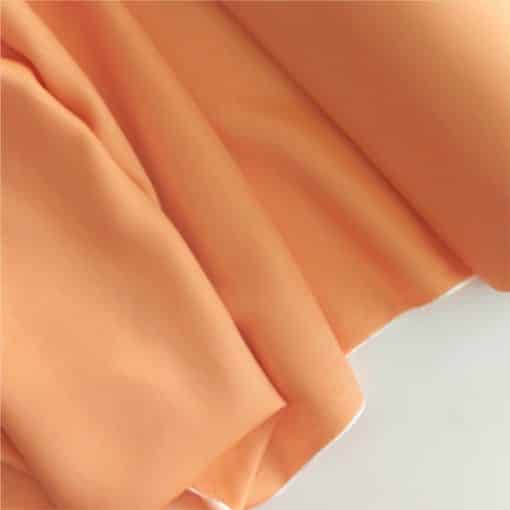 Viscose Chambray Fabric, Tangerine | More Sewing