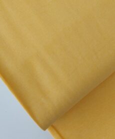 Yellow cotton chambray fabric