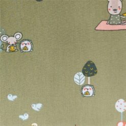 picnic time organic cotton fabric | More Sewing
