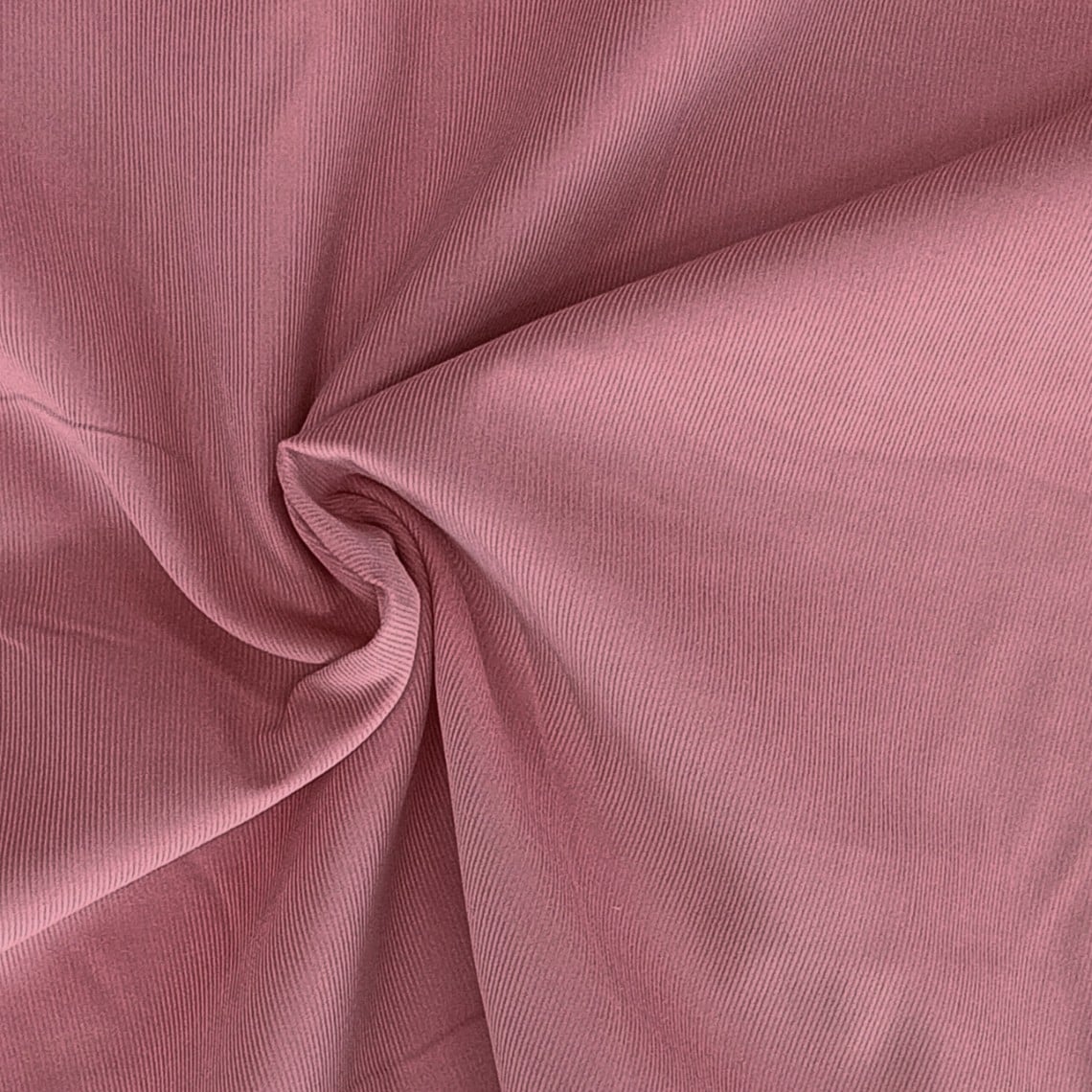 Babycord rose pink corduroy fabric | More Sewing