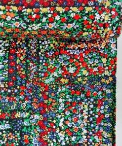 square floral cotton fabric | More Sewing