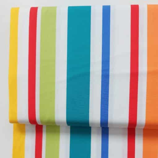 big stripe cotton fabric | More Sewing