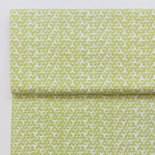 pasterl triangles cotton fabric | More Sewing