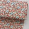 retro floral on cream cotton fabric | More Sewing