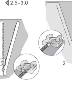 pfaff zip foot for sale at More Sewing