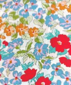 Buy floral pima cotton lawn fabric at More Sewing