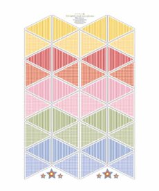 ginghsm bunting cotton panel | More Sewing
