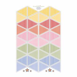 ginghsm bunting cotton panel | More Sewing