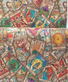 tarot card cotton fabric | More Sewing