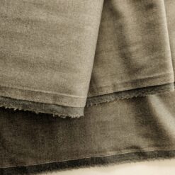 Mushroom Brown Marl Wool Suiting Fabric - 150cm Wide for Suits & Jackets