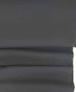 Charcoal Black Wool Worsted Coating Fabric | More Sewing