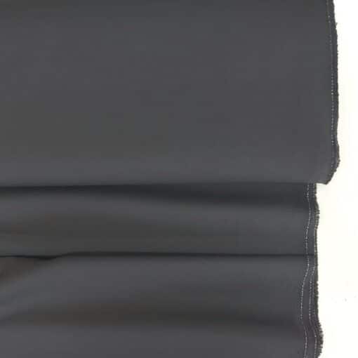 Charcoal Black Wool Worsted Coating Fabric | More Sewing
