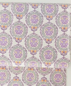 Floral Medallions Cotton Fabric | More Sewing