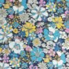 Funky Floral On Navy Blue Cotton Fabric | More Sewing
