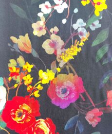 Floral Bouquet Viscose Fabric | More Sewing