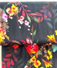 Buy Floral Bouquet Viscose Dressmaking Fabric | More Sewing