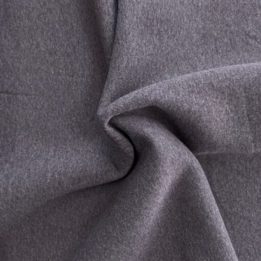 Cotton Sweatshirt Jersey Fabric - Grey - 150cm Wide