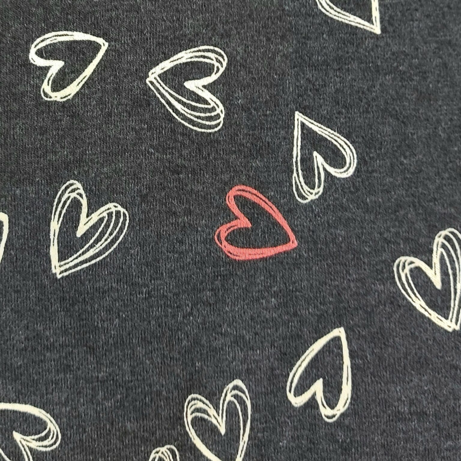 Buy hearts cotton jersey at More Sewing