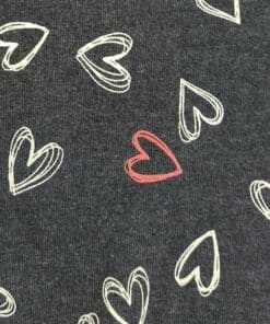 Buy hearts cotton jersey at More Sewing