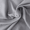 Cotton Jersey Fabric Waffle Weave Grey 140cm Wide