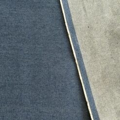 medium blue denim dressmaking fabric