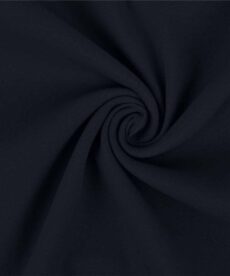 Peached Cotton Stretch Navy Blue Fabric | More Sewing