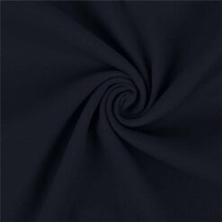 Peached Cotton Stretch Navy Blue Fabric | More Sewing