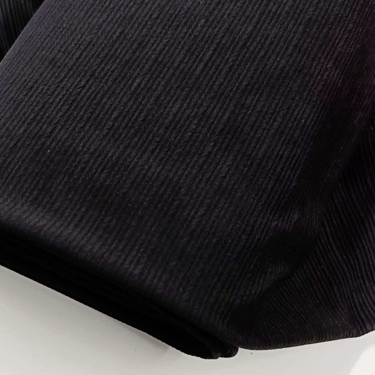 Black Textured Stripe Jersey | More Sewing